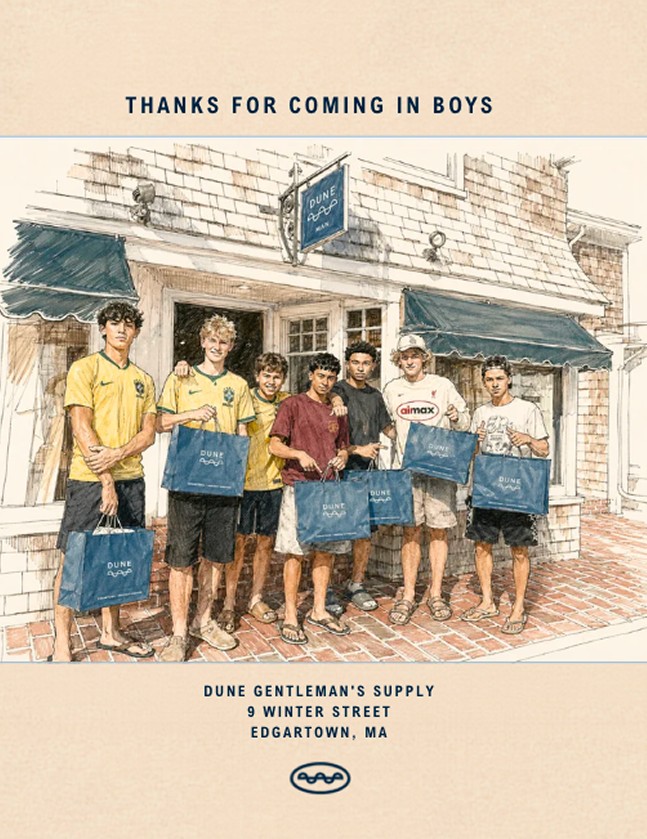 Dune storefront thank you poster